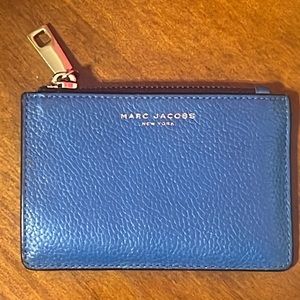 Marc Jacobs Coin purse/key chain/card holder in blue